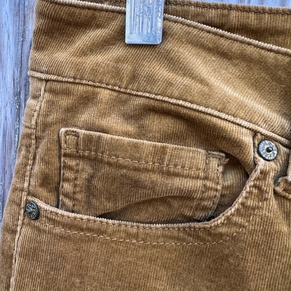 CABI Corduroys Skinny Mustard Pants size 8 - Picture 5 of 8